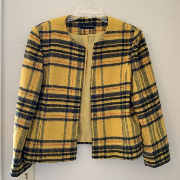 Jackets & Blazers - 🐝 Vintage Plaid Jacket